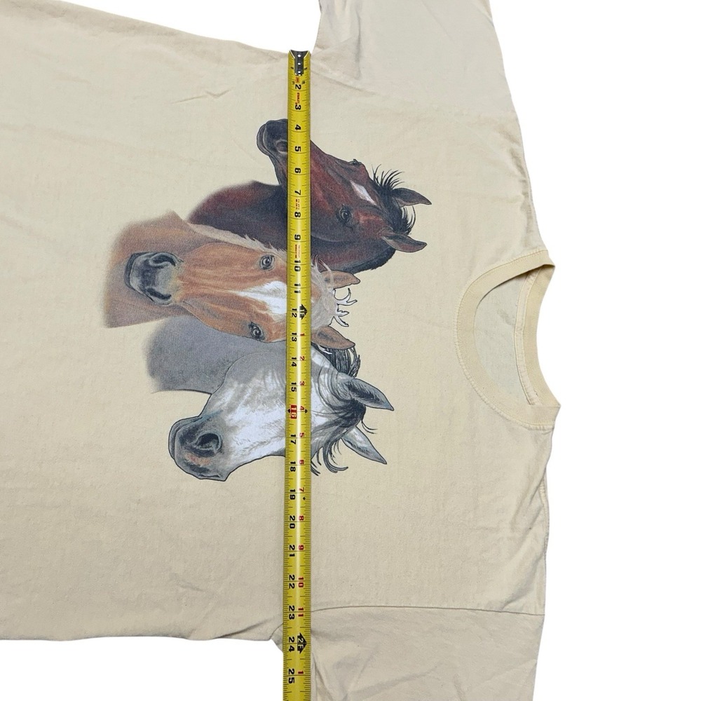 Y2K Kentucky  Horse Park Churchill Downs‎ Horse Race T-Shirt XL Yellow - Picture 6 of 8